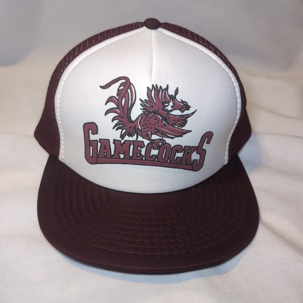 Vintage NCAA South Carolina Gamecocks Trucker Snapback Hat Cap